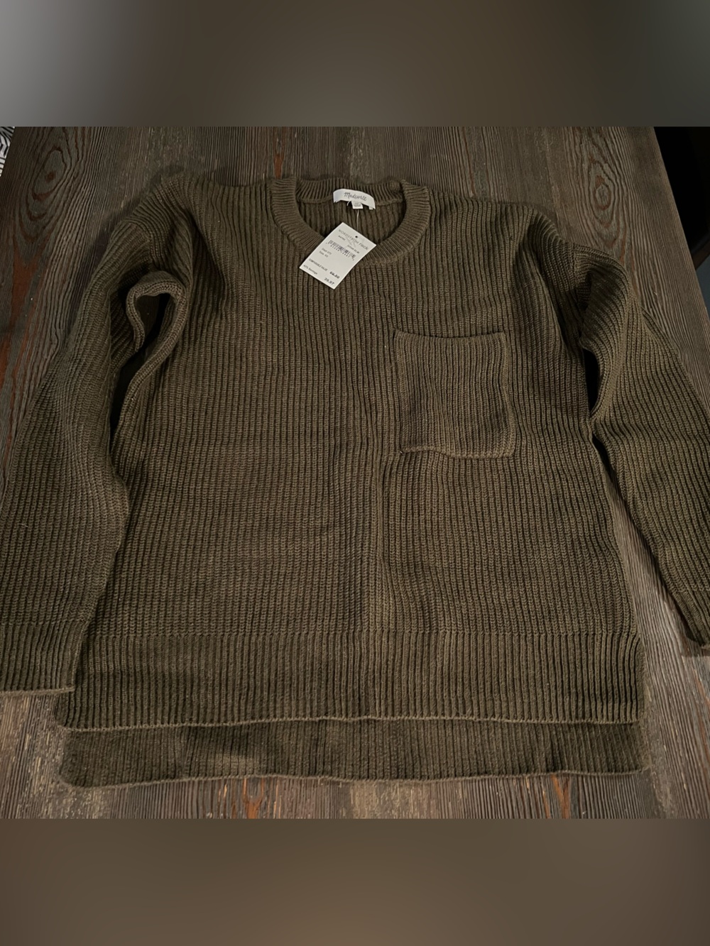 Madewell chunky sweater